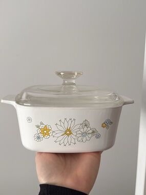 Vintage Corningware casserole dish